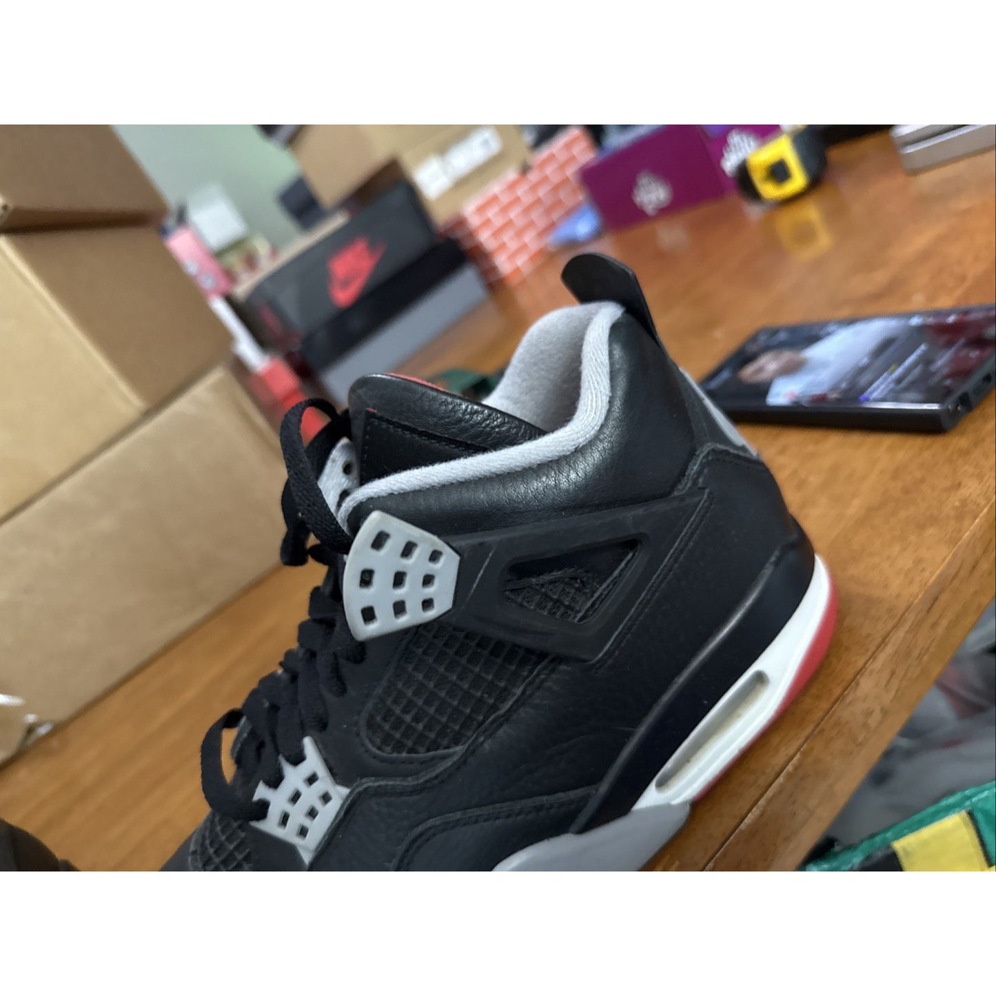 Size 8 - Air Jordan 4 Retro Bred Reimagined NBS111