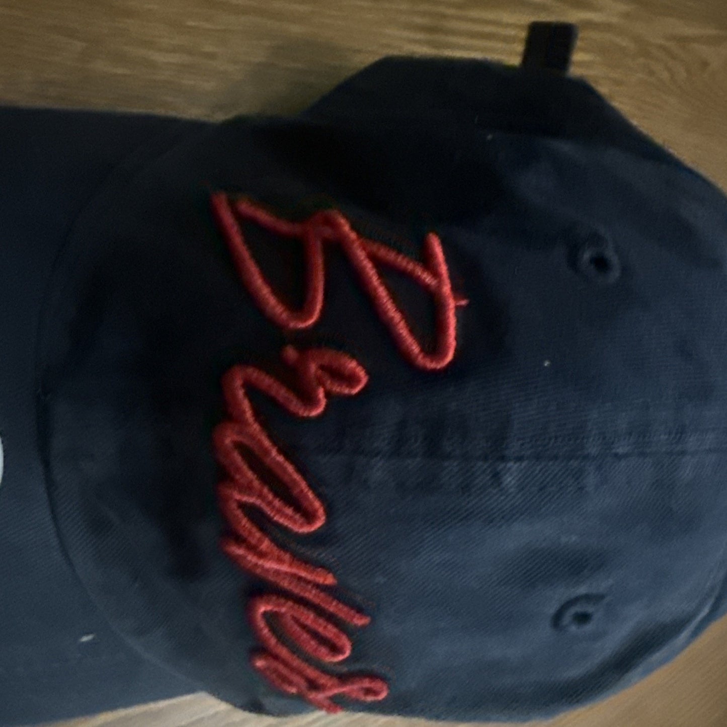 New Women’s Atlanta Braves Hat 47 Clean Up
