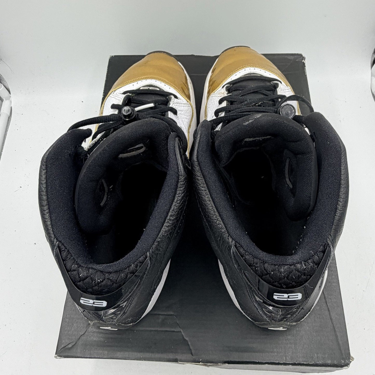 Size 10.5 - Air Jordan B'Loyal White Black Gold