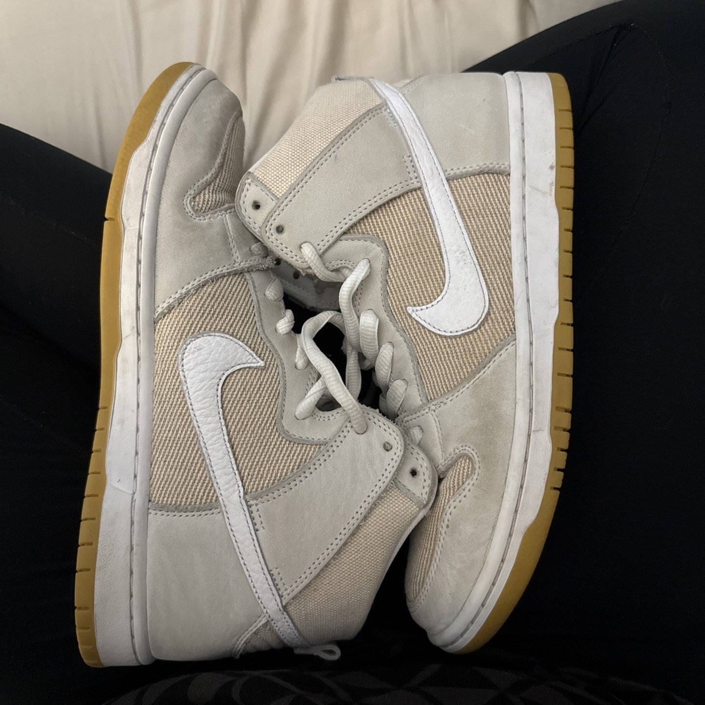 Nike Sb Dunk High Pro ISO “Orange Label Unbleached” Sz. 8.5