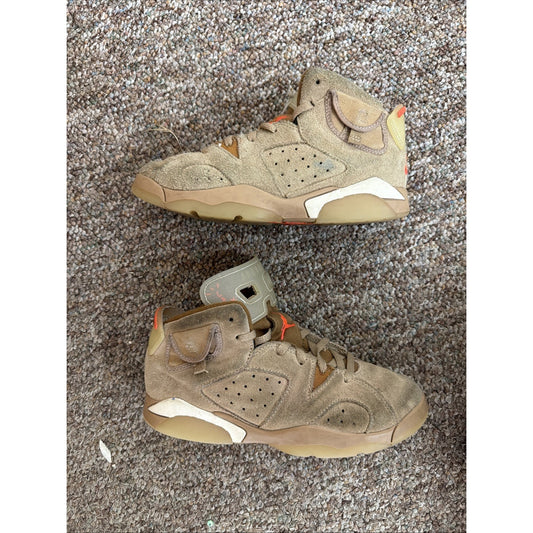 Size 3 (PS) - Jordan 6 Retro x Travis Scott Mid British Khaki BB