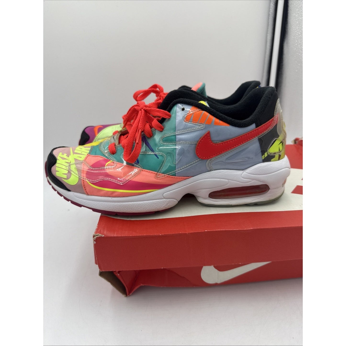 Size 9.5 - Nike Atmos x Air Max 2 Light QS Logos