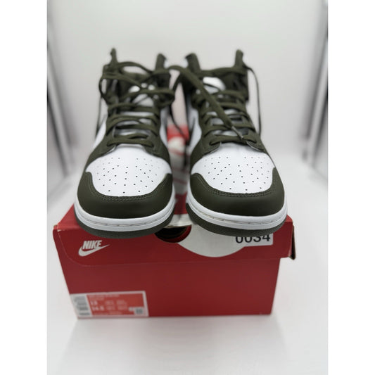 Size 13 - Nike Dunk 2022 High Cargo Khaki