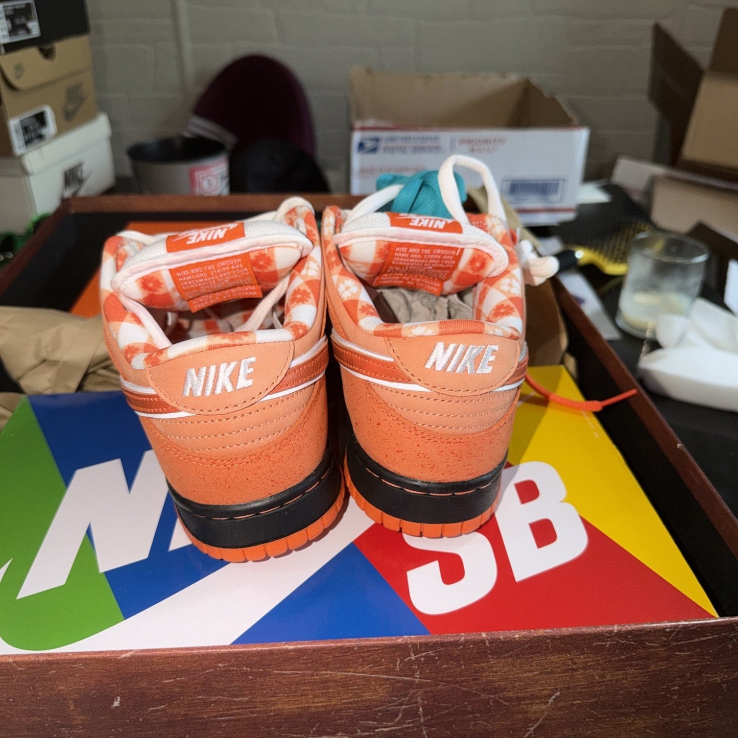 Size 8 - Concepts x Nike Dunk SB Special Box Low Orange Lobster