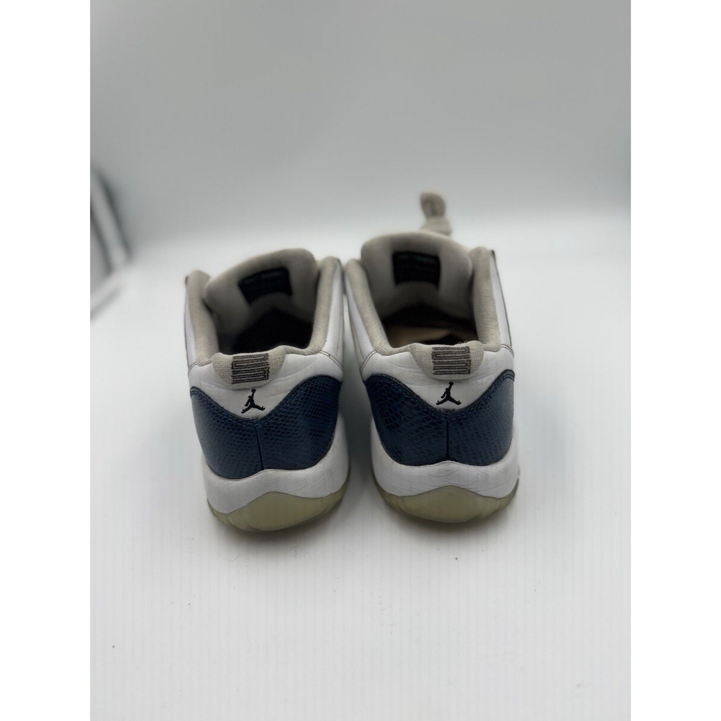 Size 7y (GS) - Jordan 11 Retro 2019 Low Navy Snakeskin NBS330