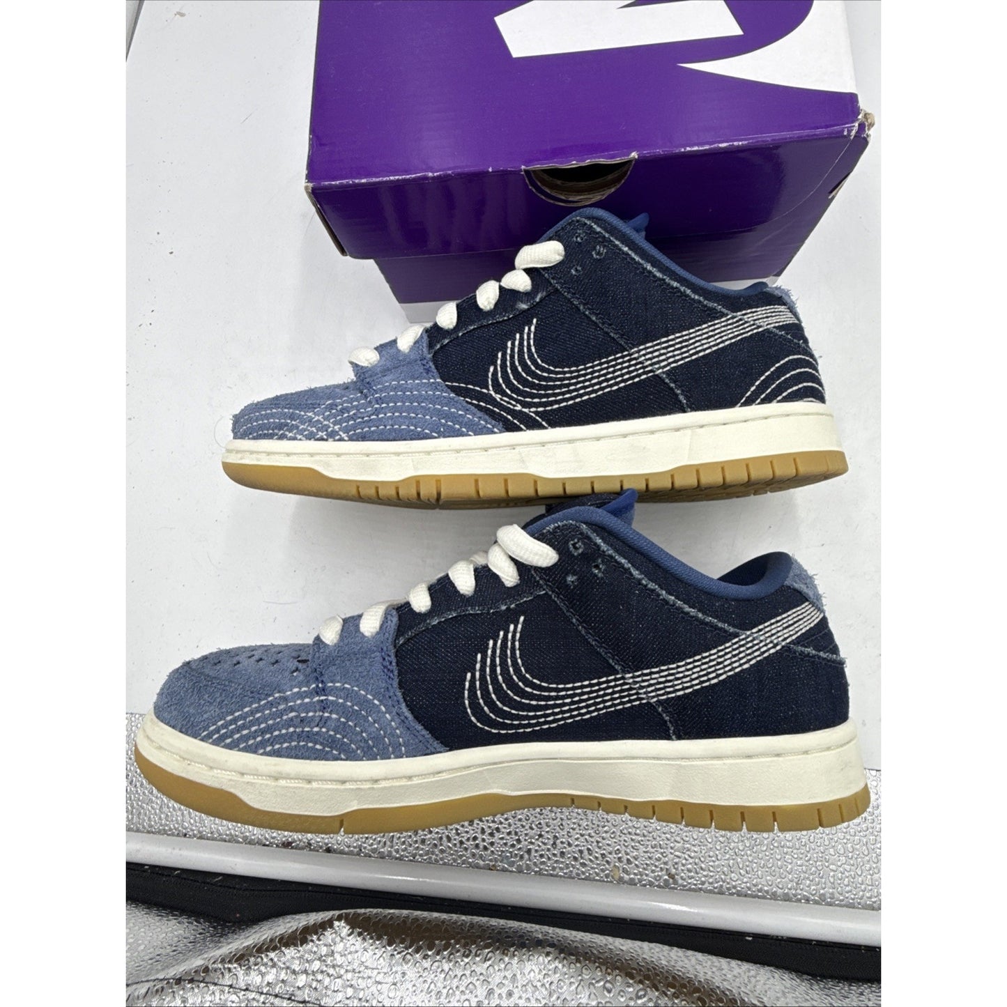 Size 7 - Nike Dunk Pro PRM SB Low Sashiko Pack Promo Sample