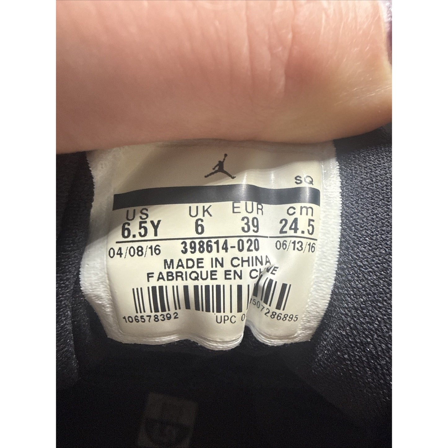 Size 6.5 (GS) - Jordan 3 Retro Mid Cyber Monday