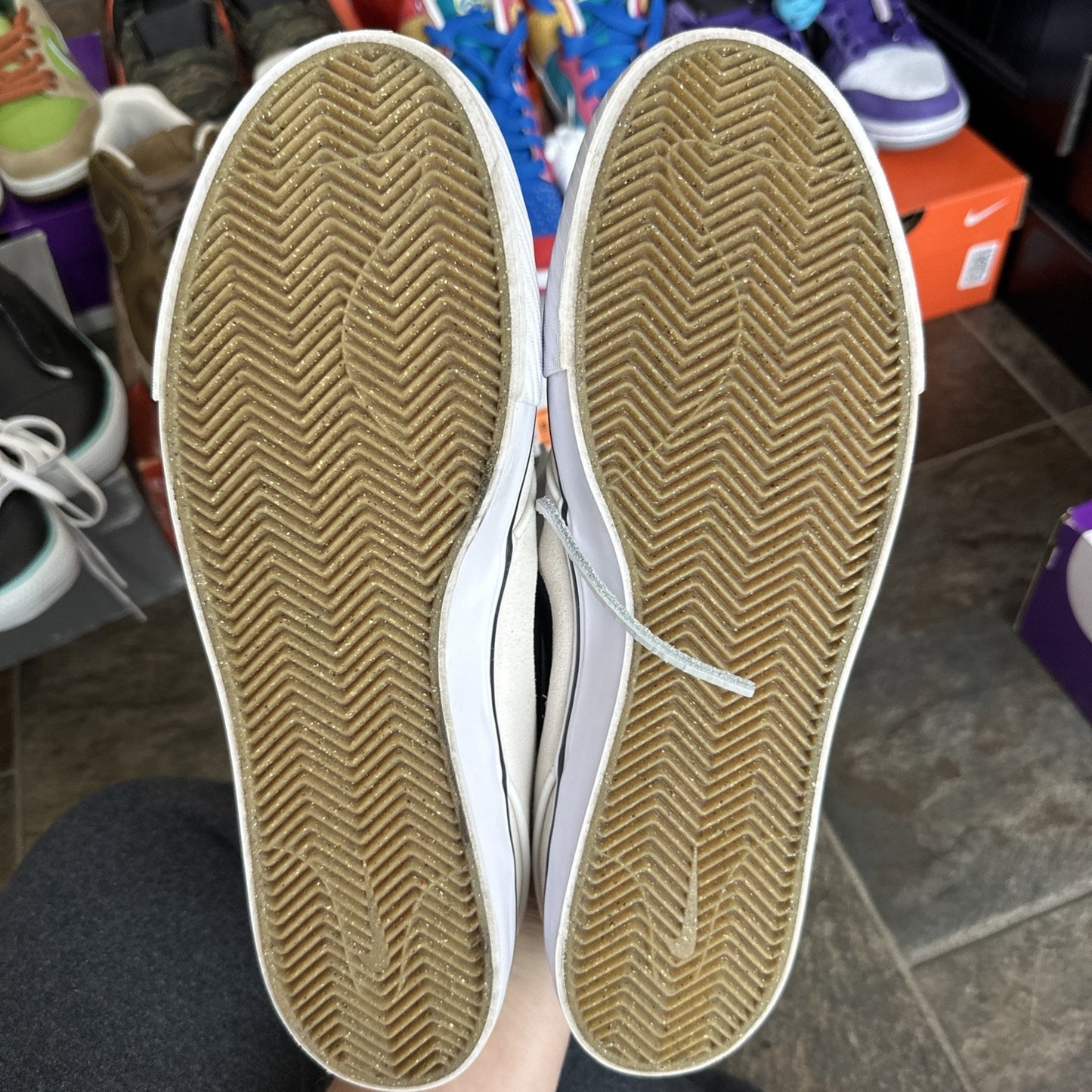 Size 11.5 - Nike Zoom Stefan Janoski+ SB Summit White Black