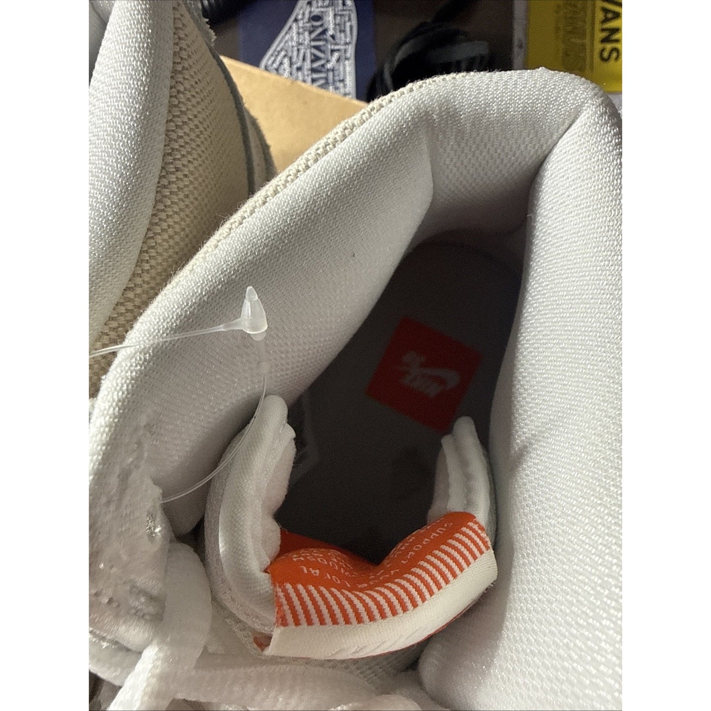 Size 9.5 - Nike Dunk Pro ISO SB High Unbleached Pack - Natural