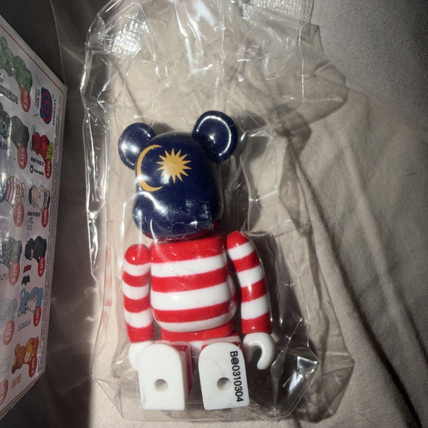 BE@RBRICK SERIES 31 FLAG MALAYSIA