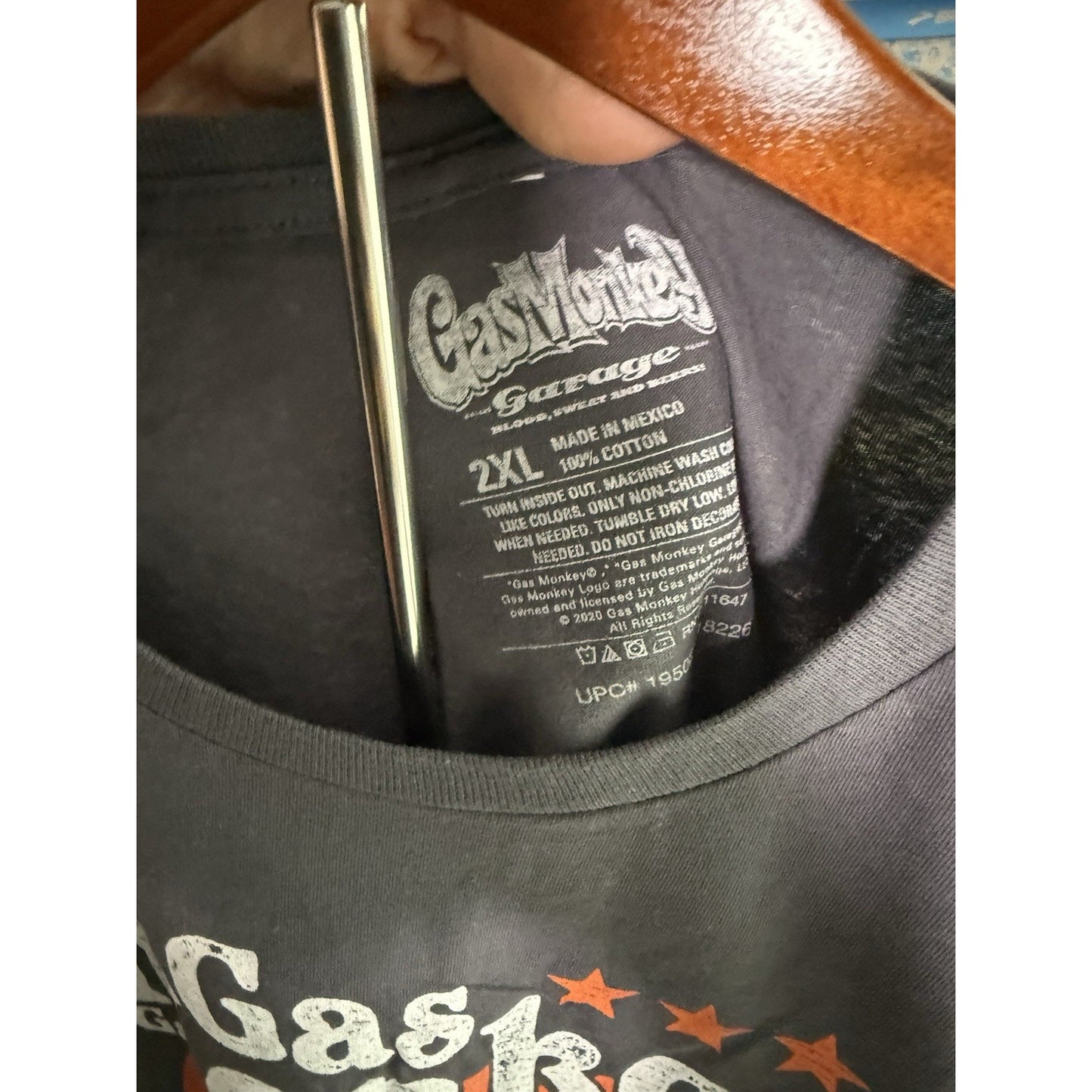 size 2xl gas monkey shirt
