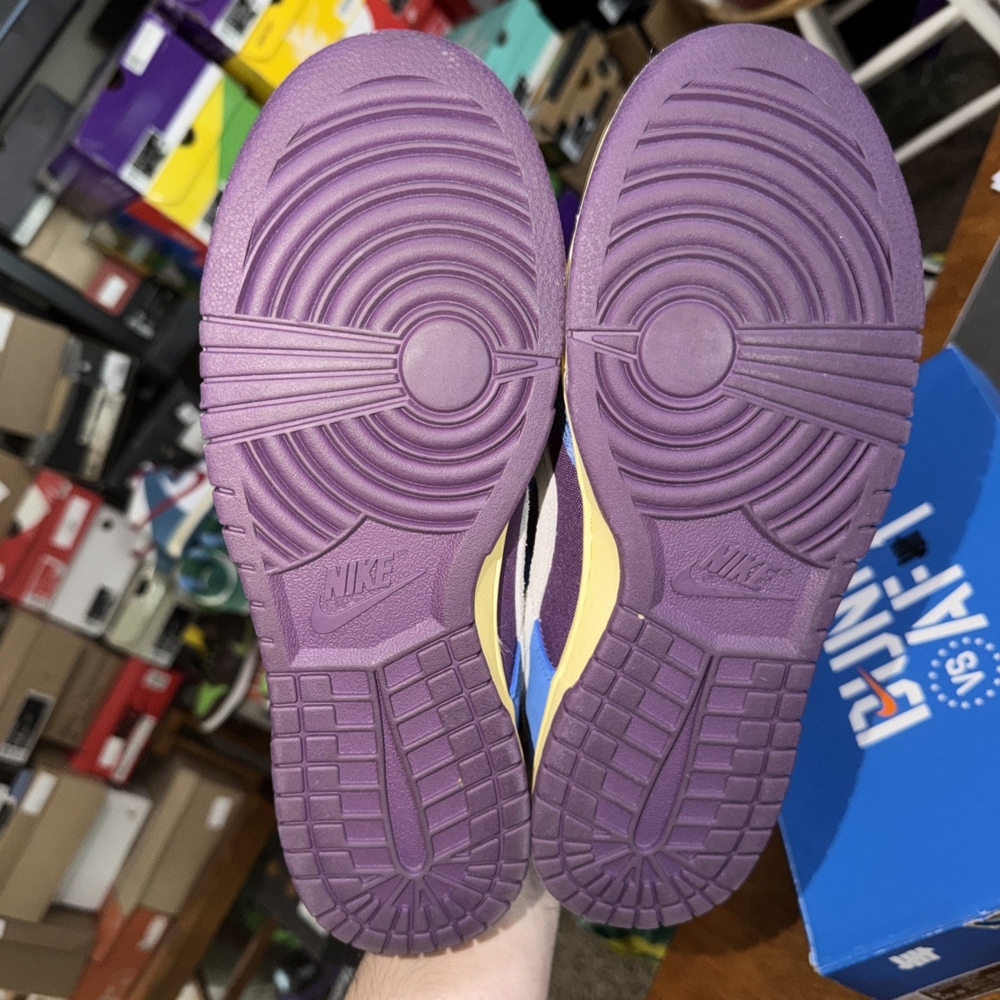 Size 9 - Undefeated x Nike Dunk SP Low 5 On It