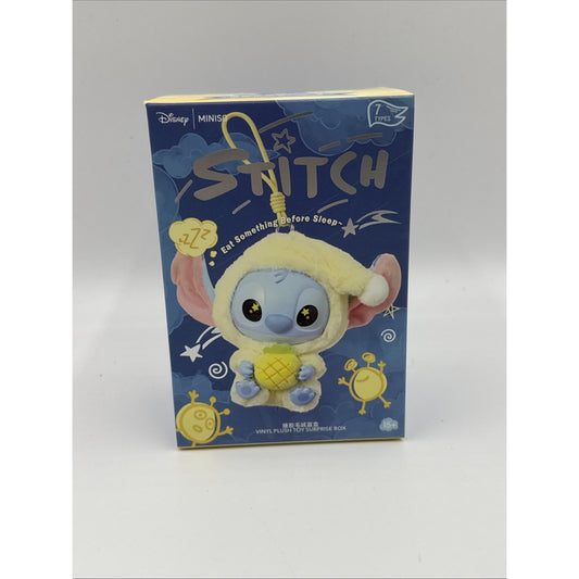 Disney Stitch Minso Eat Something Before Sleep Miniso Blind Box Plush