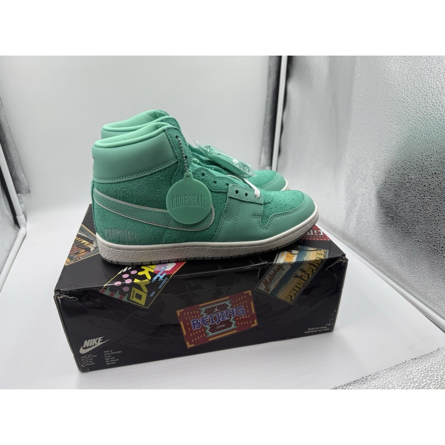 Size 9.5 - Corporate x Jordan Air Ship PE SP 15th Anniversary