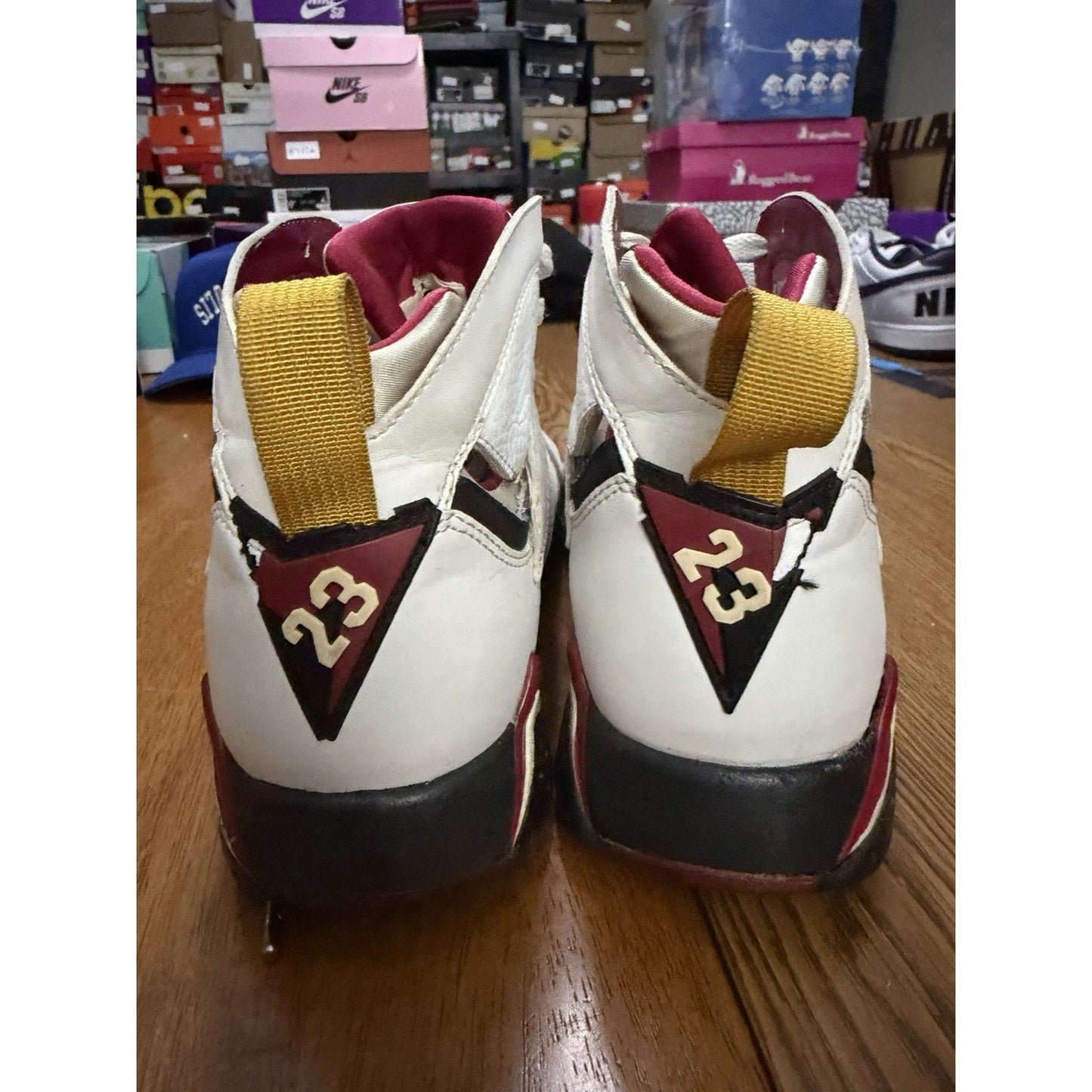 Size 6 - Air Jordan 7 Retro 2011 Cardinal