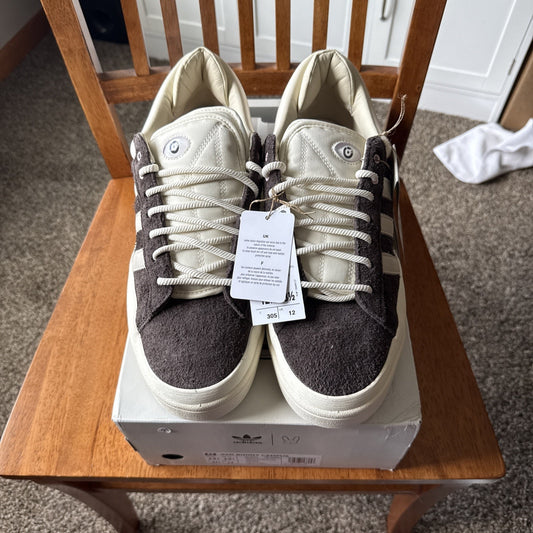 Men's Adidas x Bad Bunny The Last Campus Brown Casual Shoes /Size 12.5 BS020