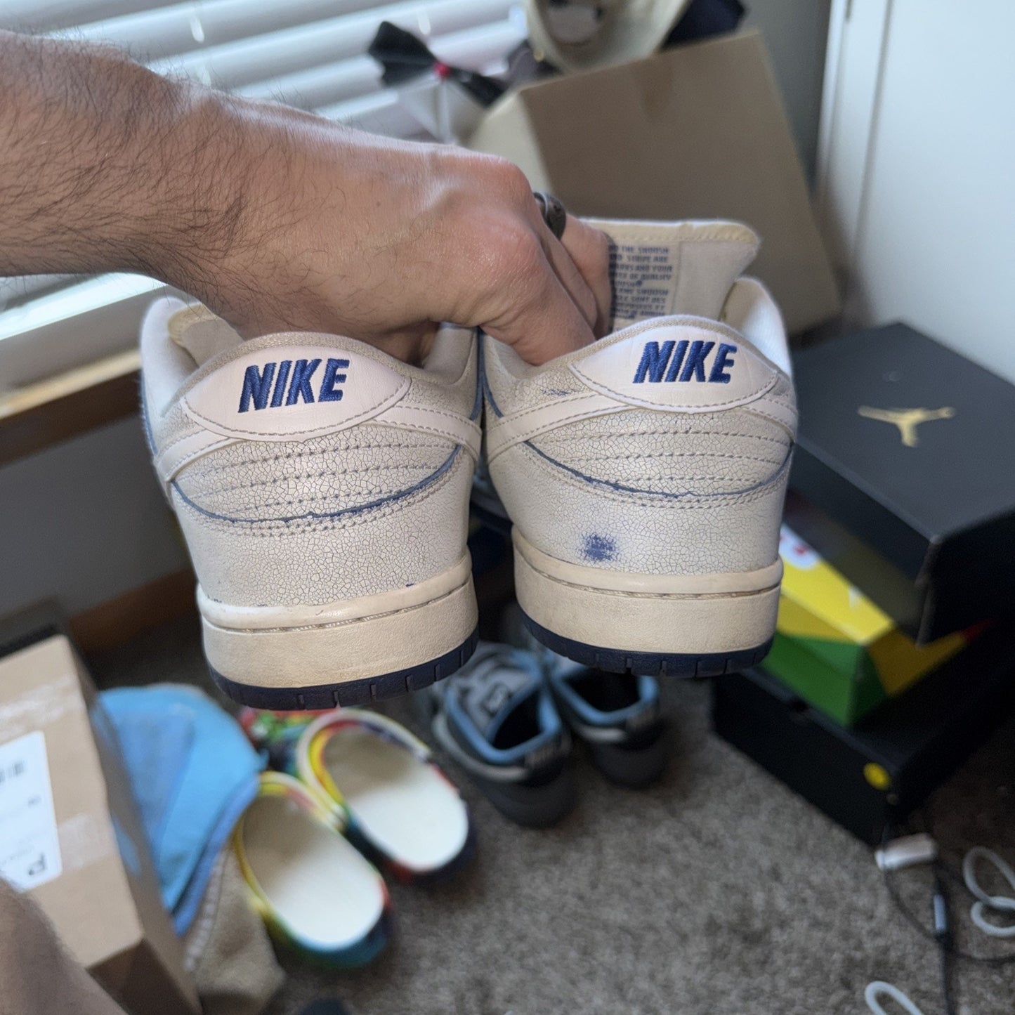 Size 8.5 - Nike Dunk Premium SB Low Cracked Leather