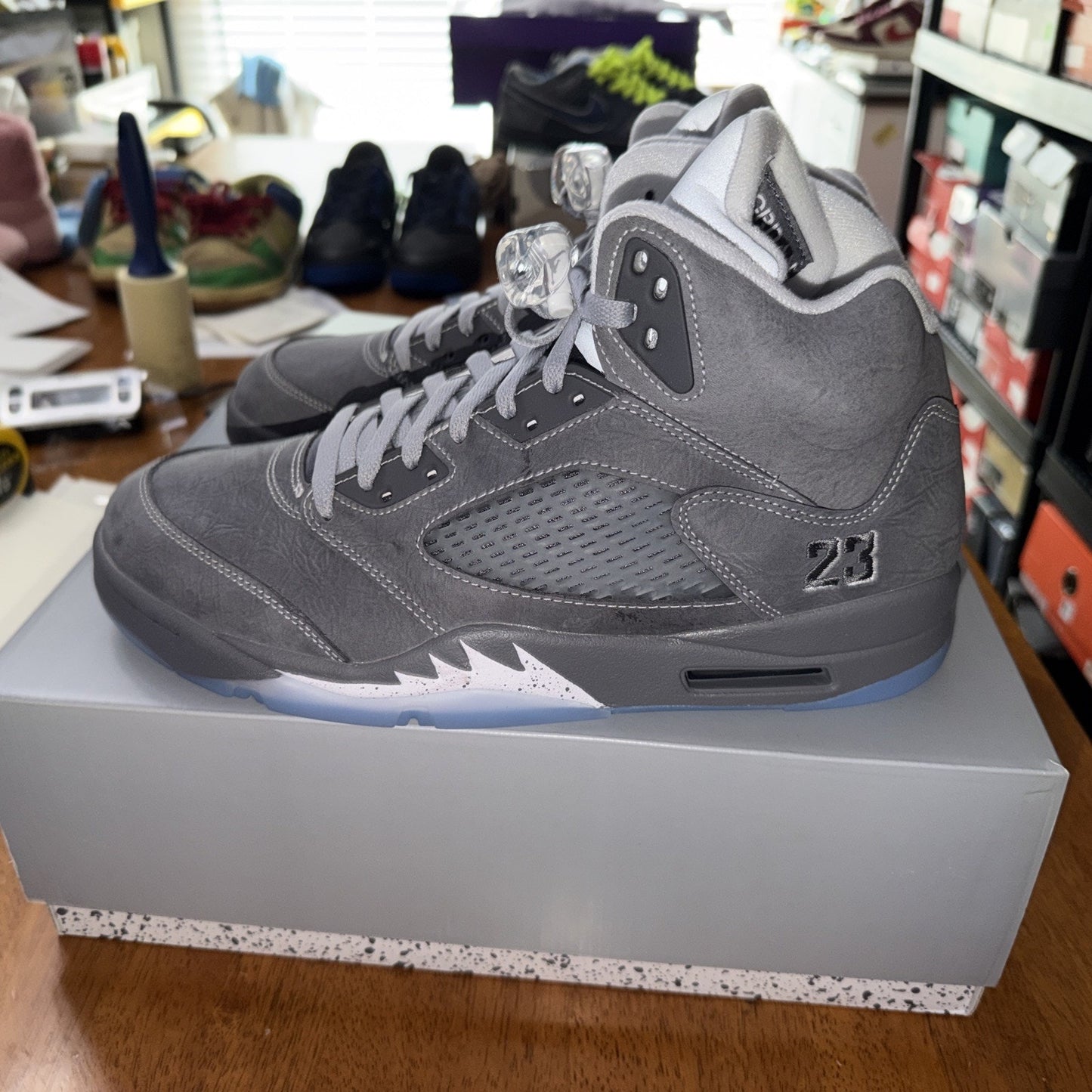 Size 12 - Air Jordan 5 Retro 2026 Wolf Grey