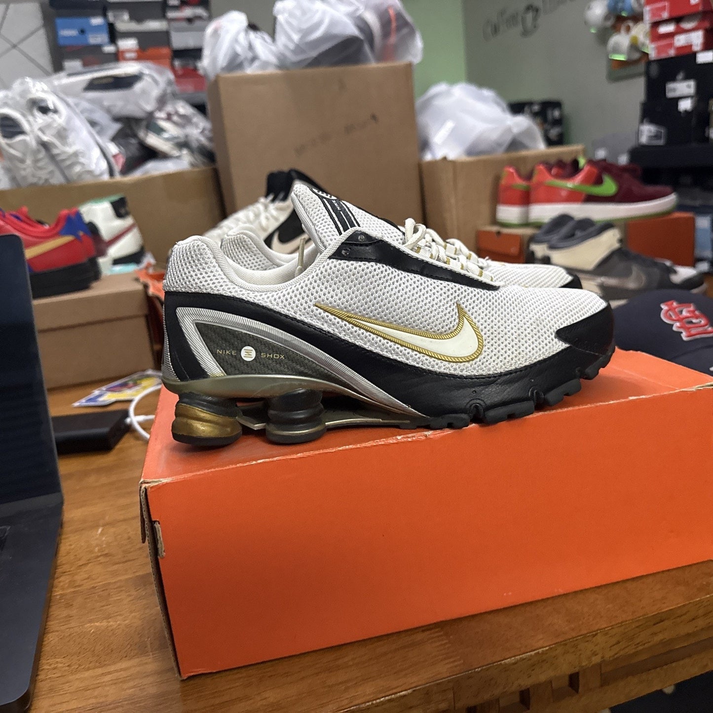 Size 9 Nike Shox Turbo+ IV Women’s 315411-112 2006 BS372