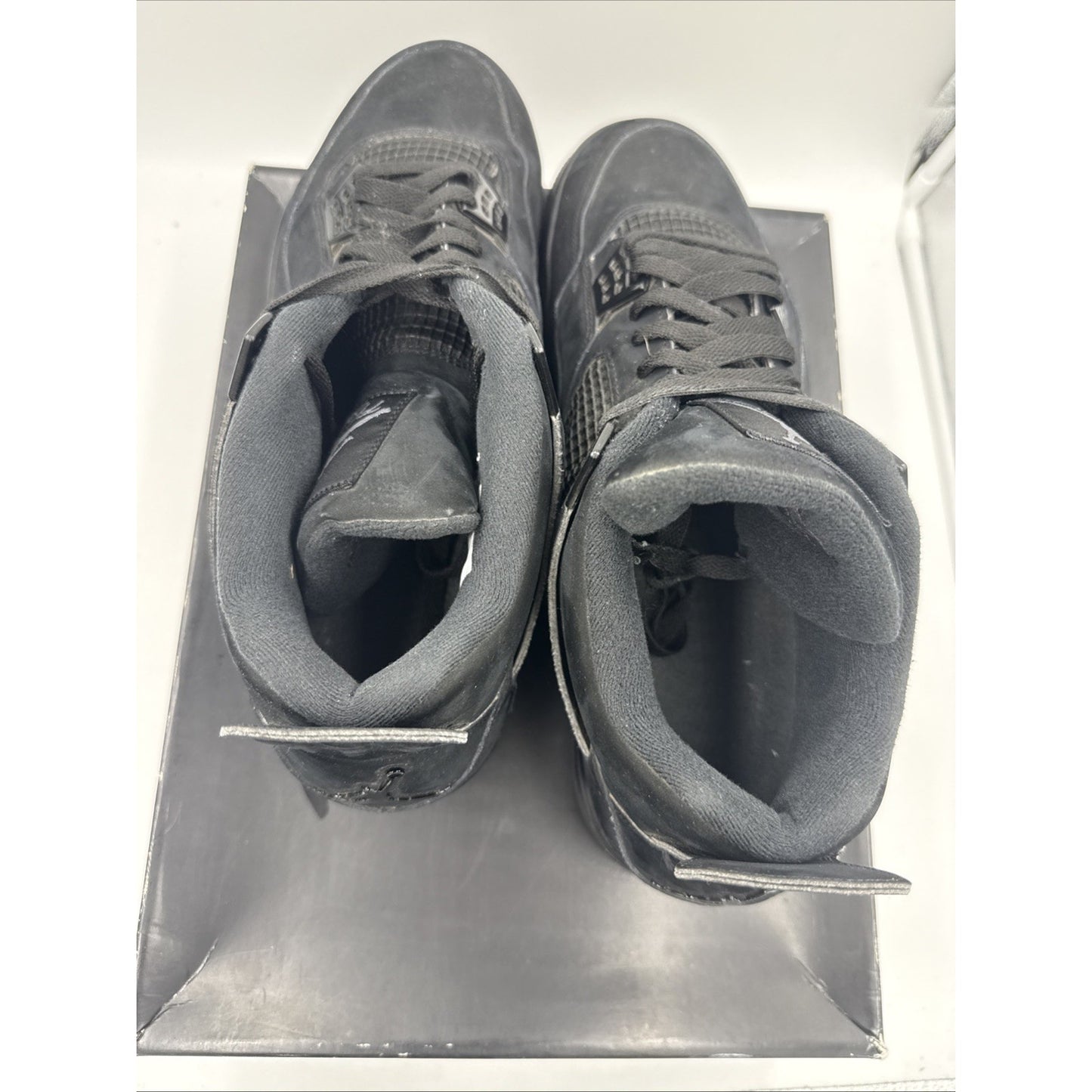 Size 15 - Jordan 4 Retro Mid Black Cat