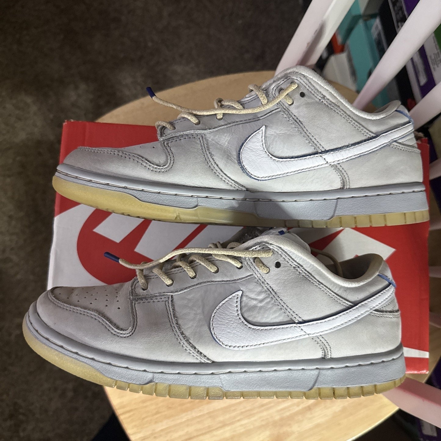 Size 8.5 - Nike Dunk Low Wolf Grey Pure Platinum