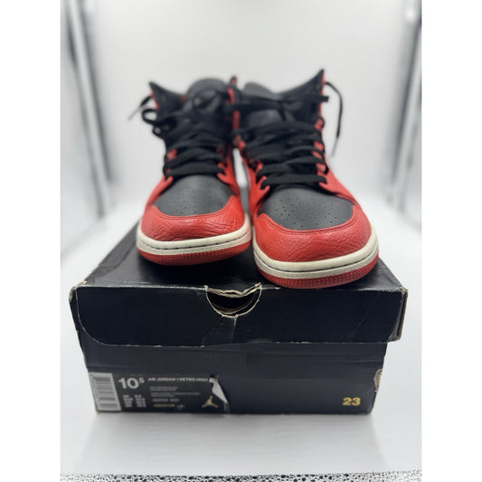 Size 10.5 - Air Jordan 1 Retro High Rare Air - Max Orange