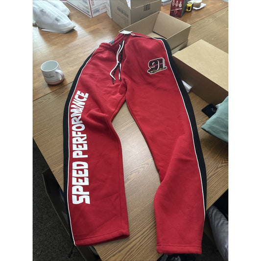 Size XL Smoke Rise Red Sweatpants