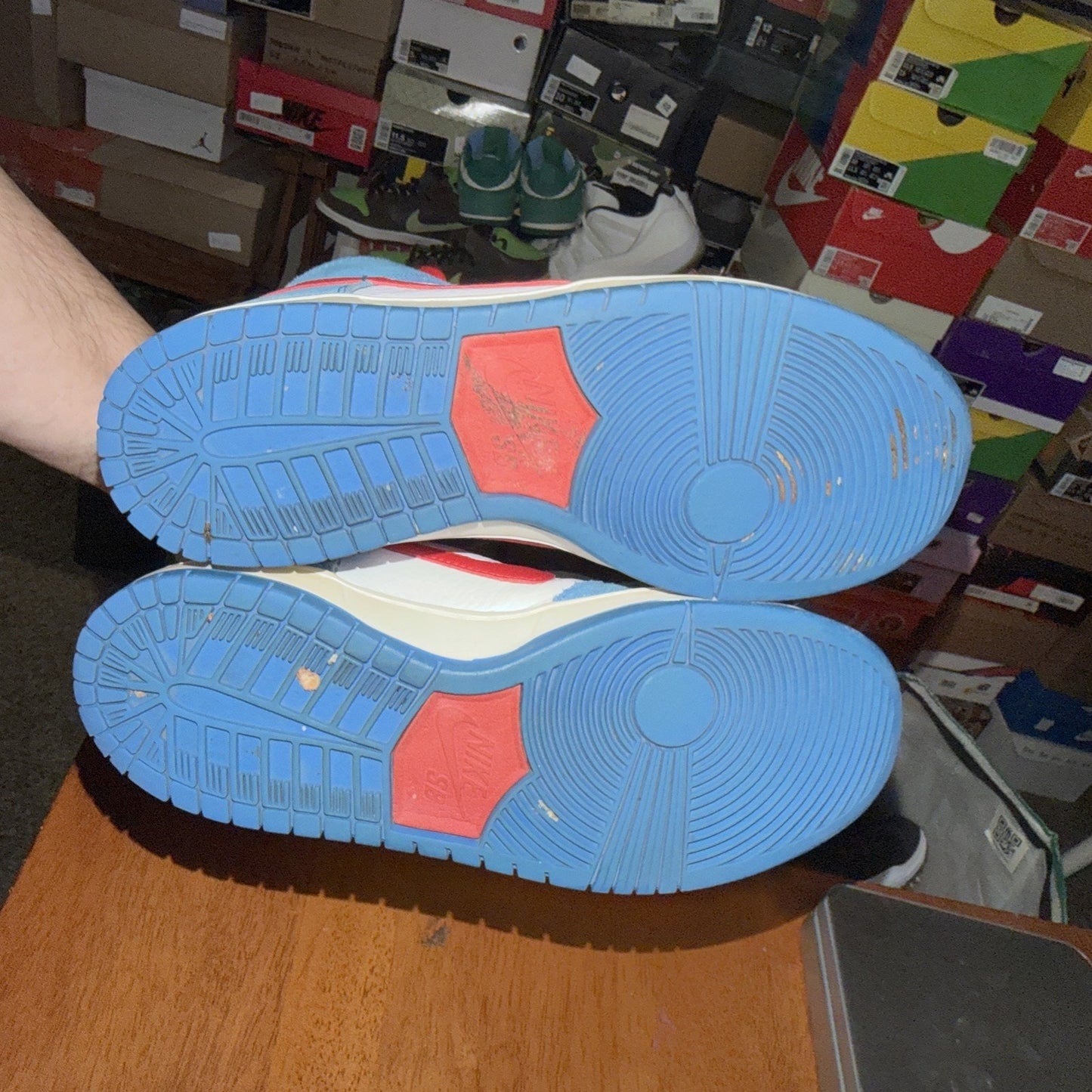 Size 7 - Nike Dunk SB High Doraemon