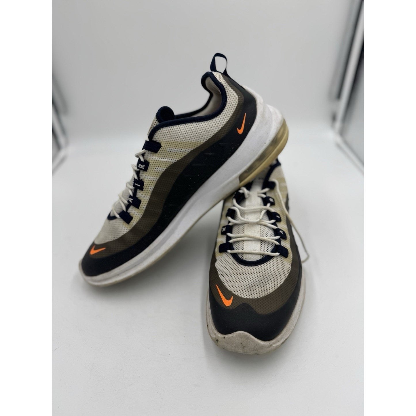 Size 12 - Nike Air Max Axis White Obsidian Orange