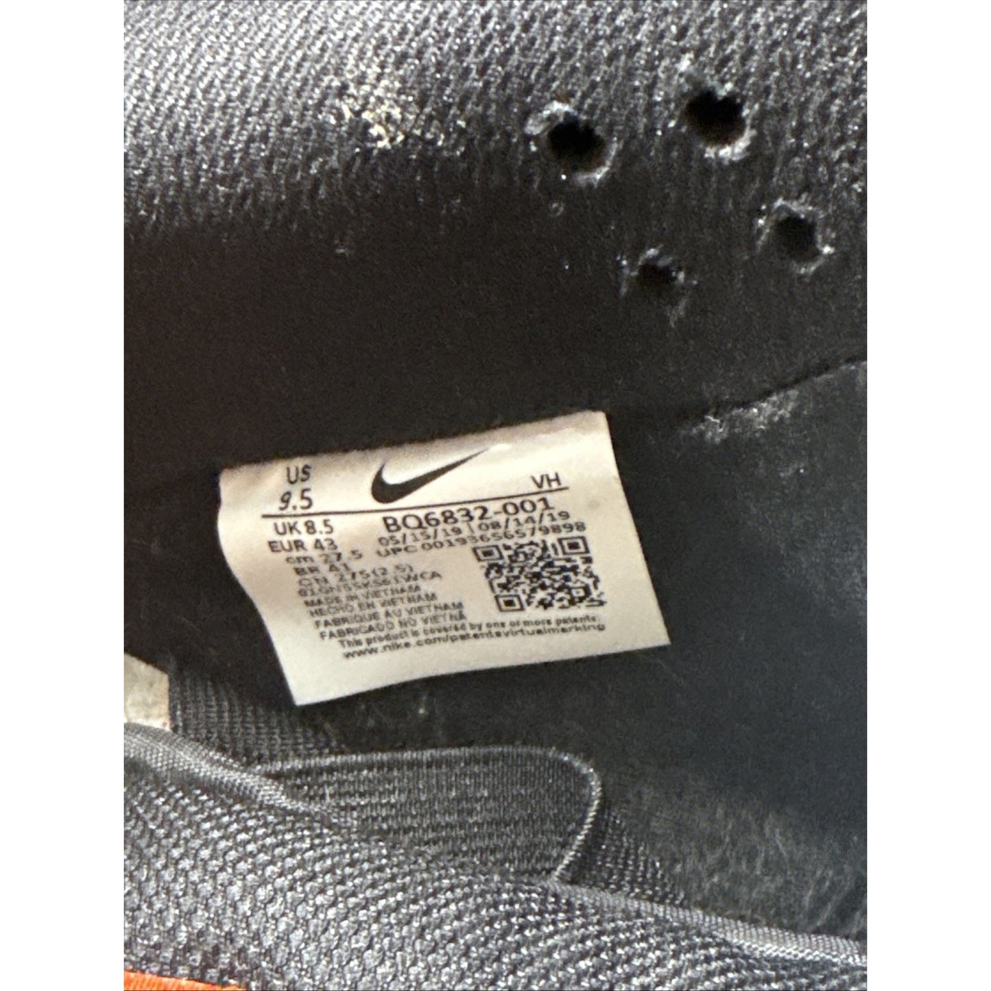 Size 9.5 - Nike Dunk SB Low Tie-Dye Raygun - Black