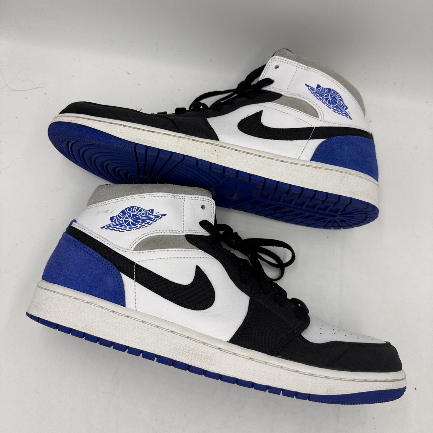 Size 12 - Air Jordan 1 SE Mid Royal Black Toe