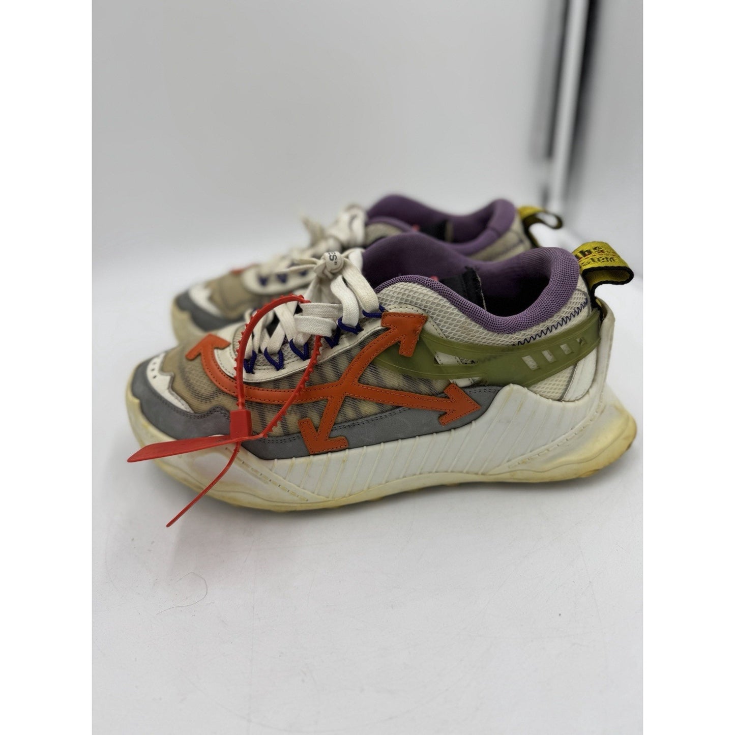 Size 9 - Off-White ODSY-1000 White Orange