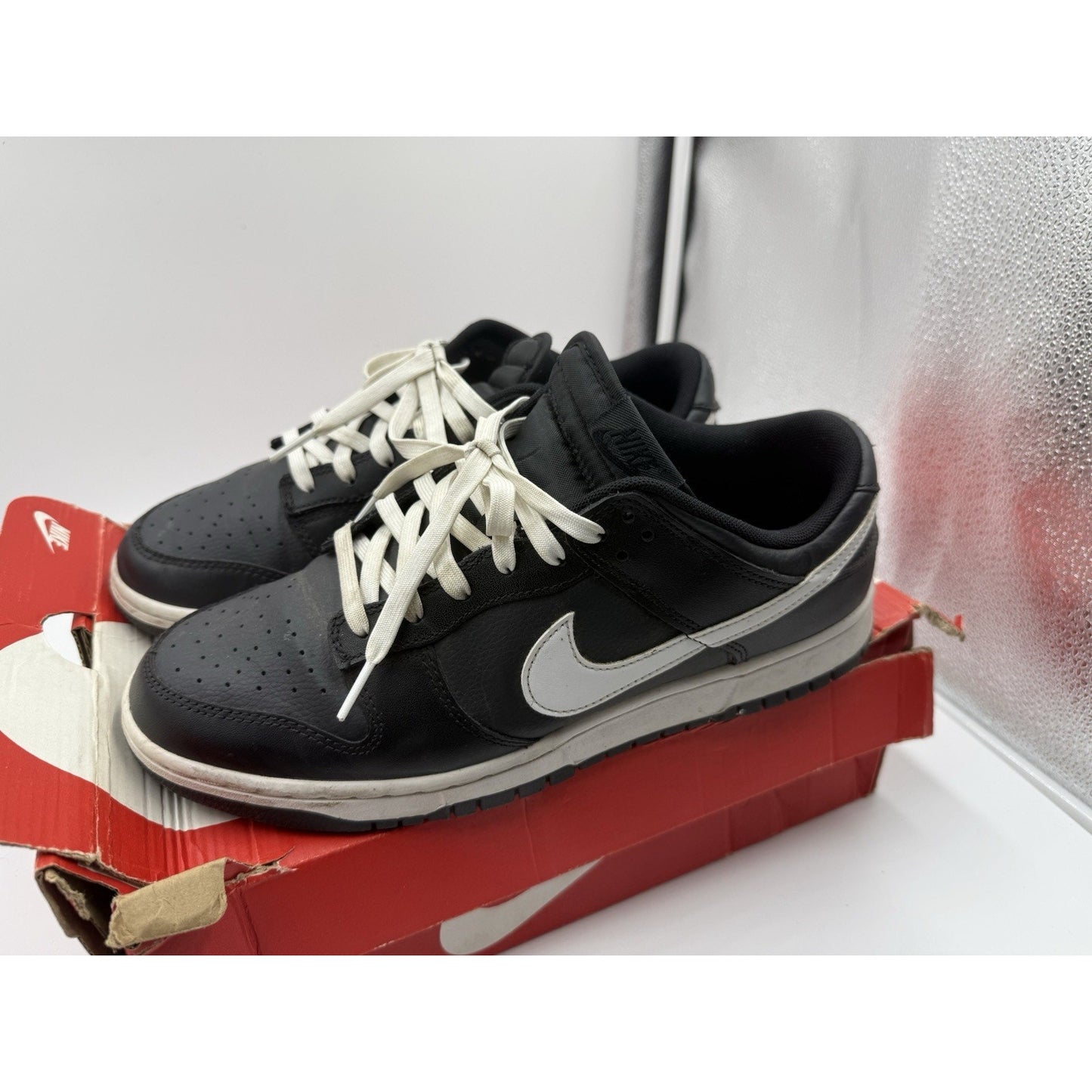 Size 10.5 - Nike Dunk Low Black Panda