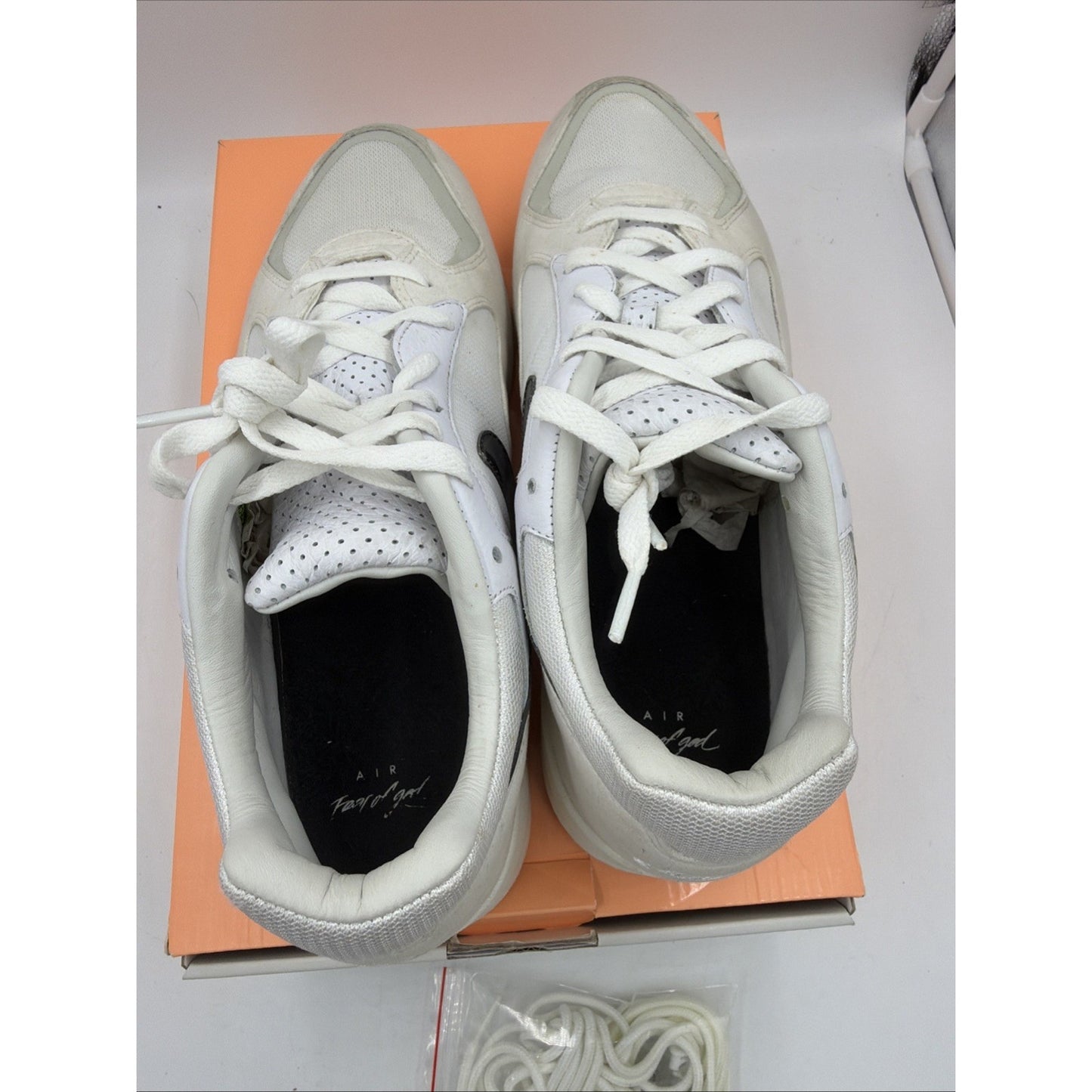 Size 11 - Fear Of God x Nike Air Skylon 2 White