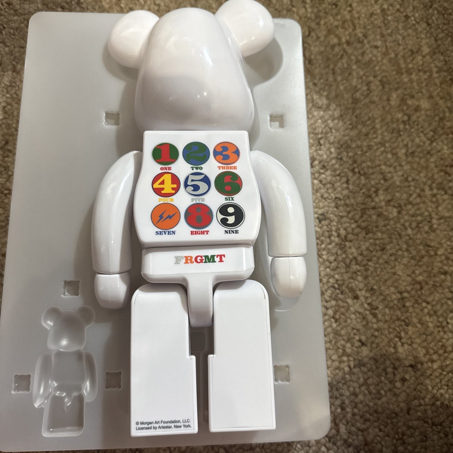 Robert Indiana Zero Be@rbrick 400% Only