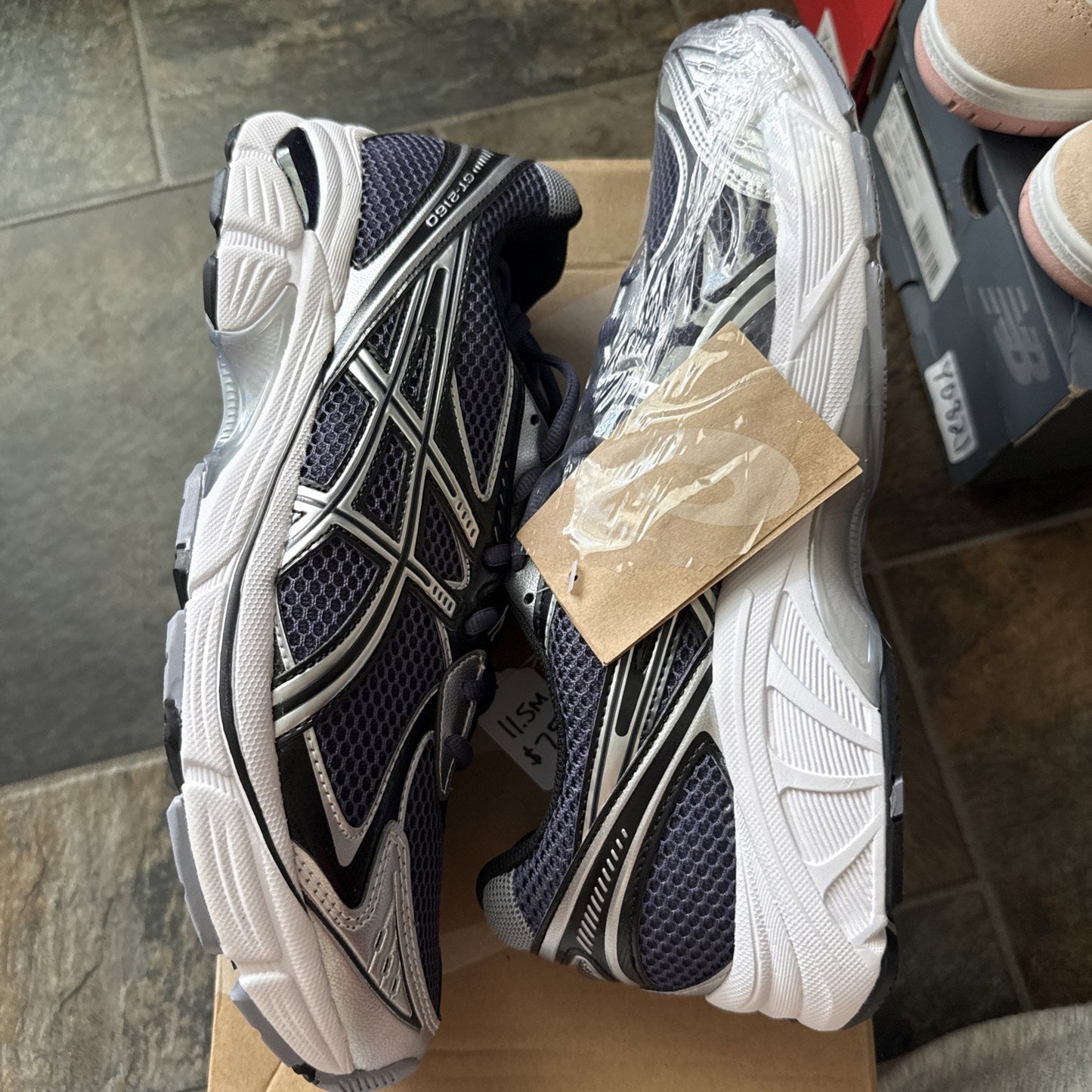 Size 11.5 - ASICS GT 2160 Indigo Fog Pure Silver