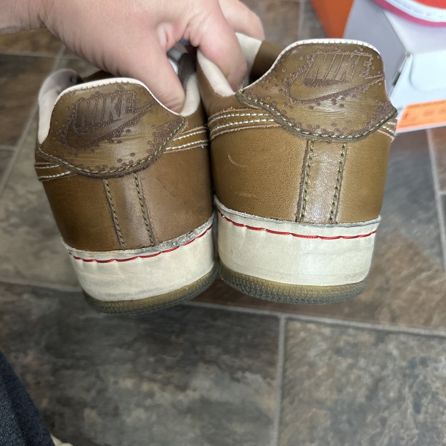 Size 11.5 - Nike Air Force 1 IO 1 Piece Low Brown Rare