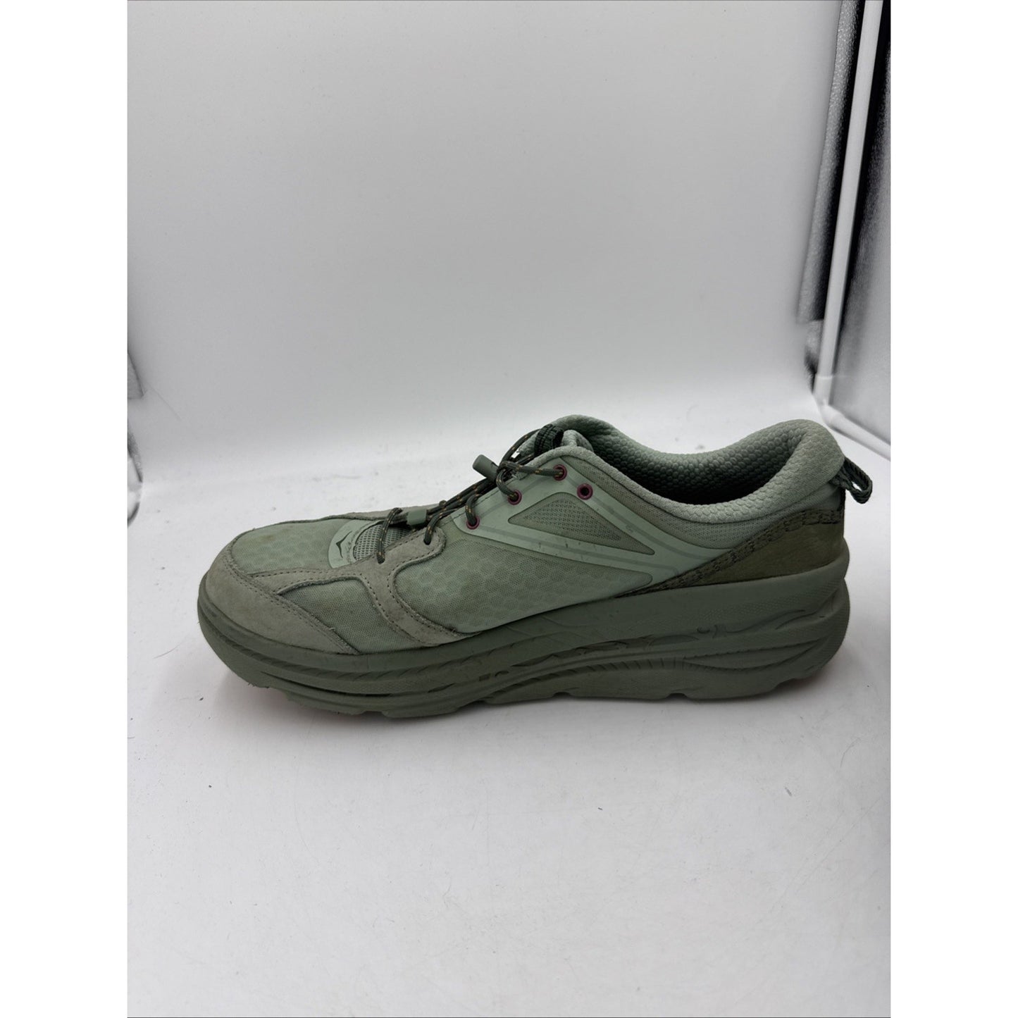 Size 14 - Hoka One One Bondi 6 Wide Green