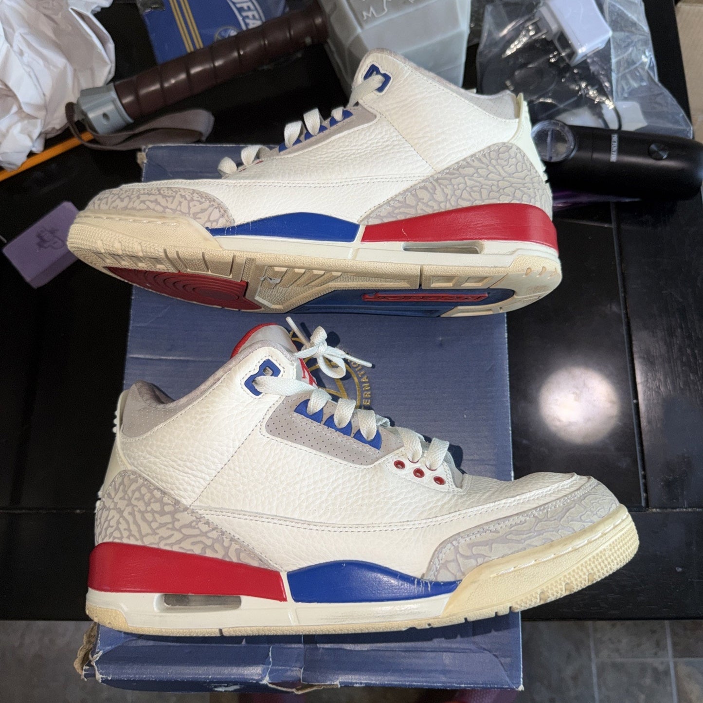 Size 8.5 - Air Jordan 3 Retro International Flight