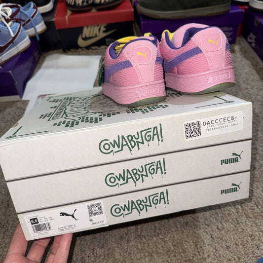 Size 5.5 - Teenage Mutant Ninja Turtles x Puma Suede XL 2 Big Kid Krang LEP