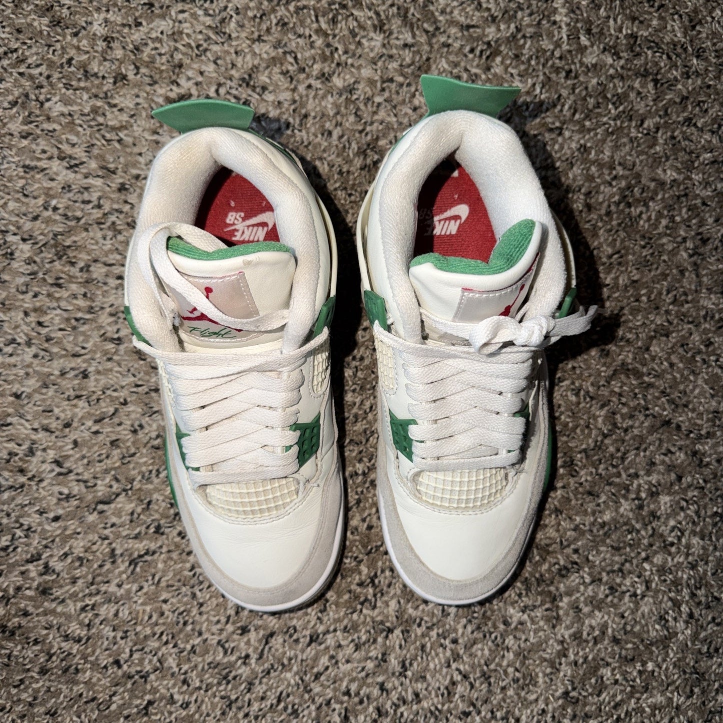 Size 5 - Jordan 4 Retro SP x Nike SB Mid Pine Green