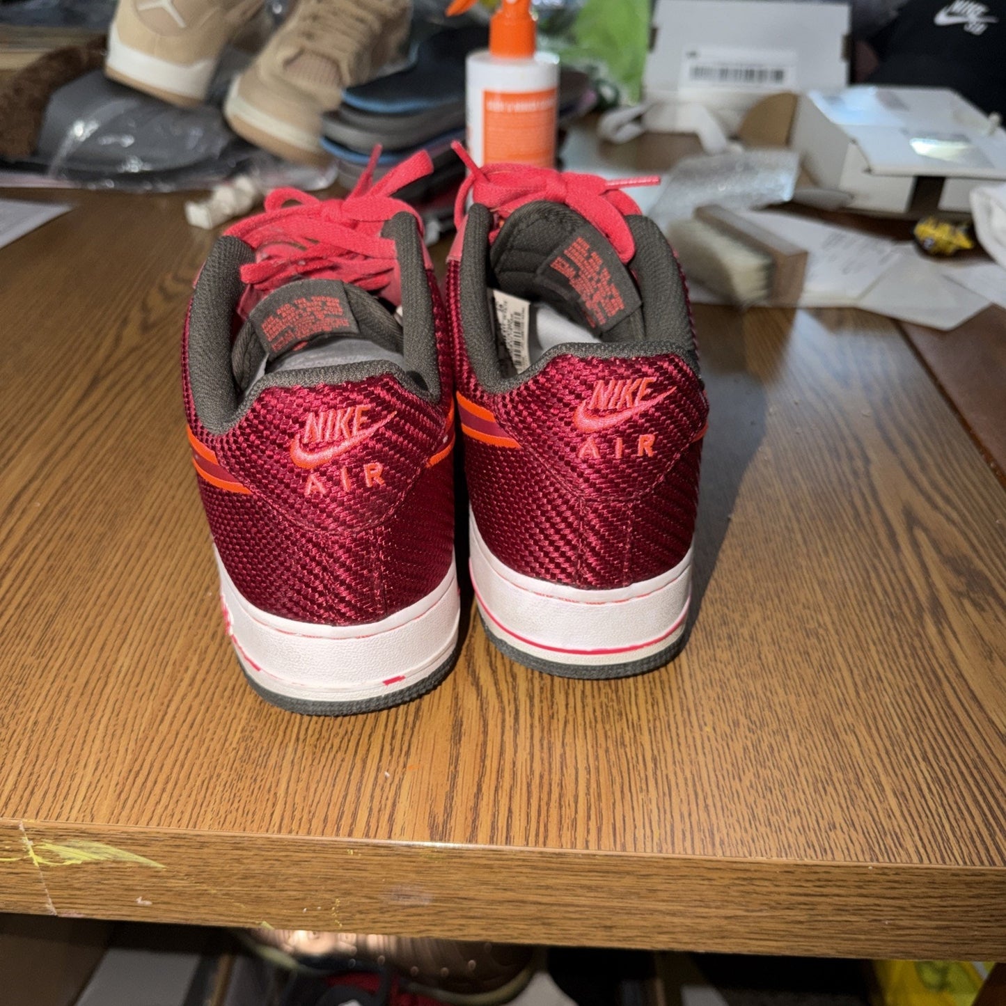 Size 10 - Nike Air Force 1 Low Red