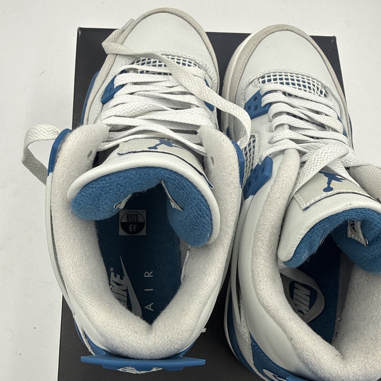 Nike Air Jordan 4 Retro GS Military Blue 2024 Brand New Size 6Y HF4281-141