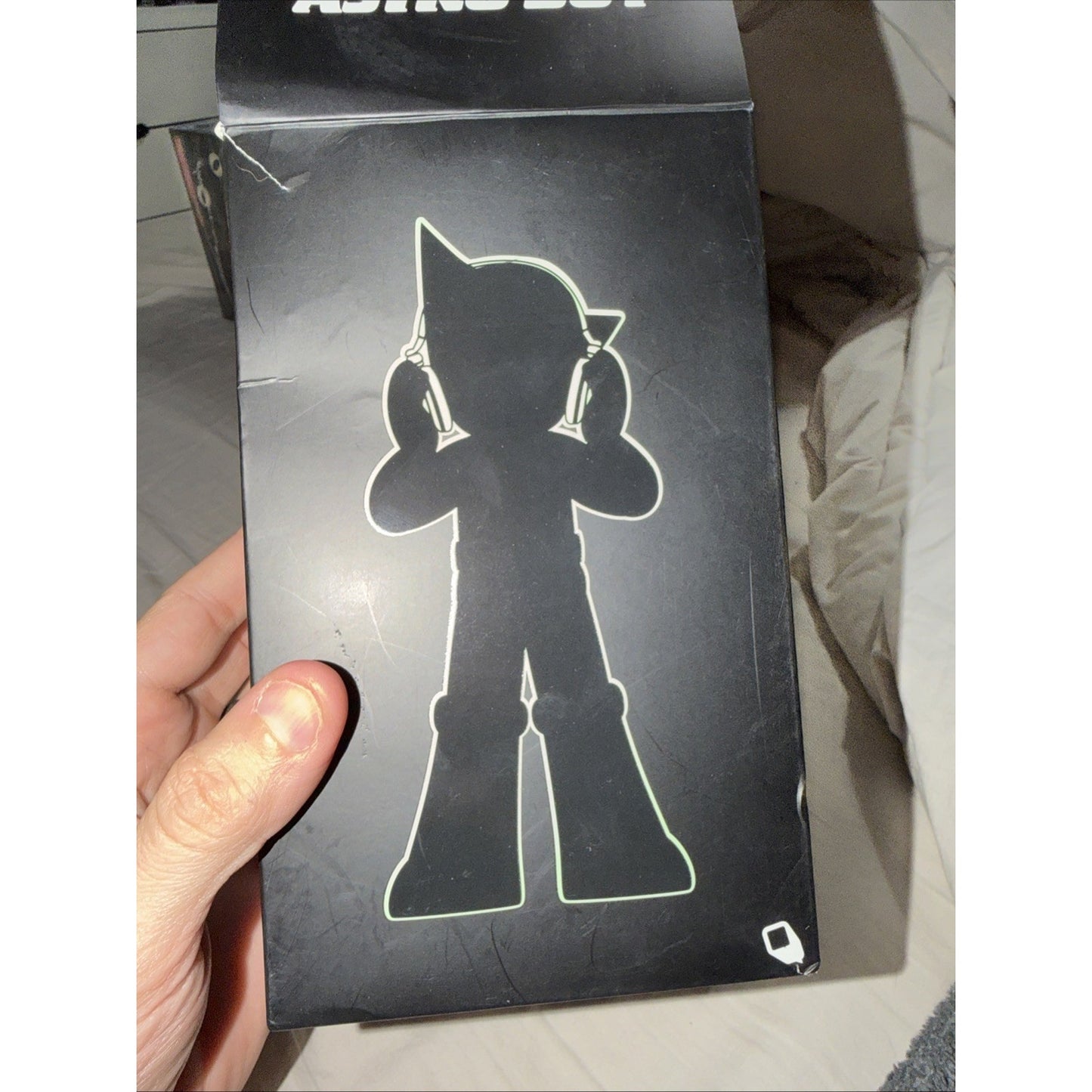 TOYQUBE ASTRO BOY VINYL FIGURE MONO - GREY 10.5 INCHES MUST L@@K