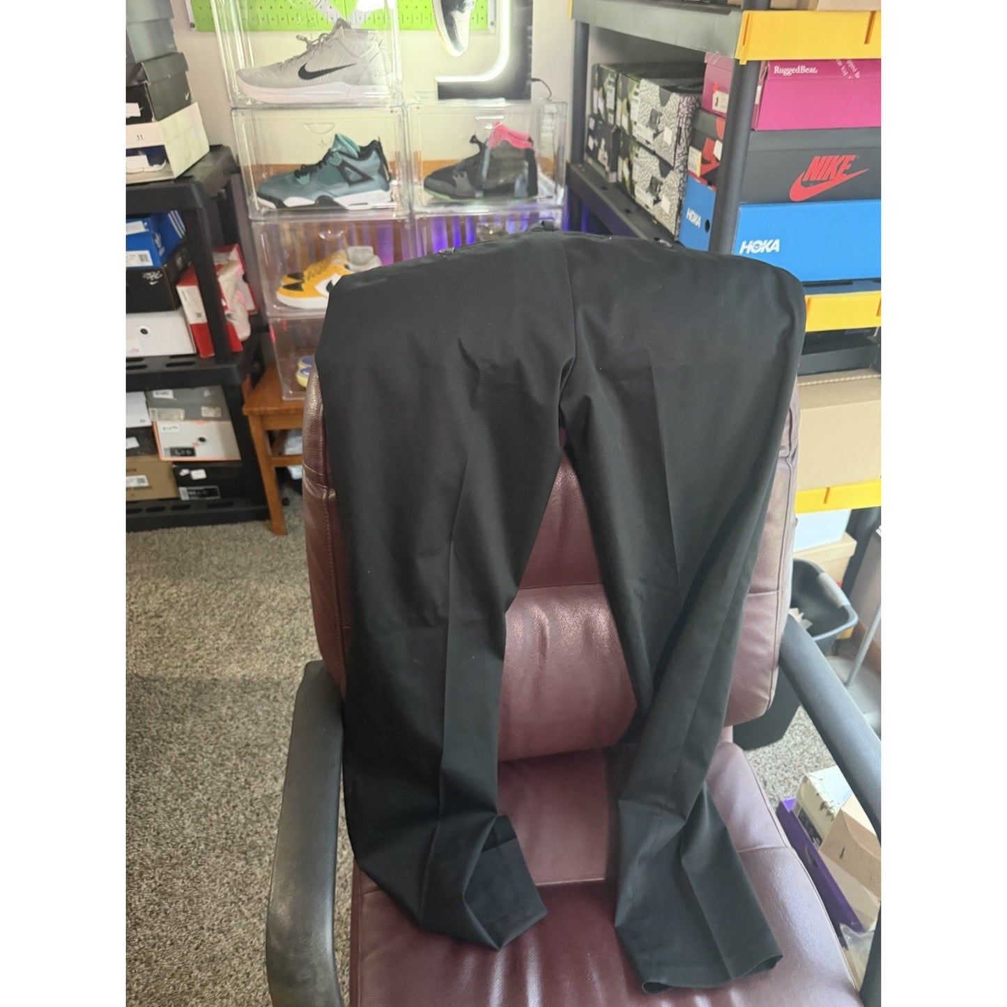 Size 29x32 Haggar Black Khaki Slim Fit Pants