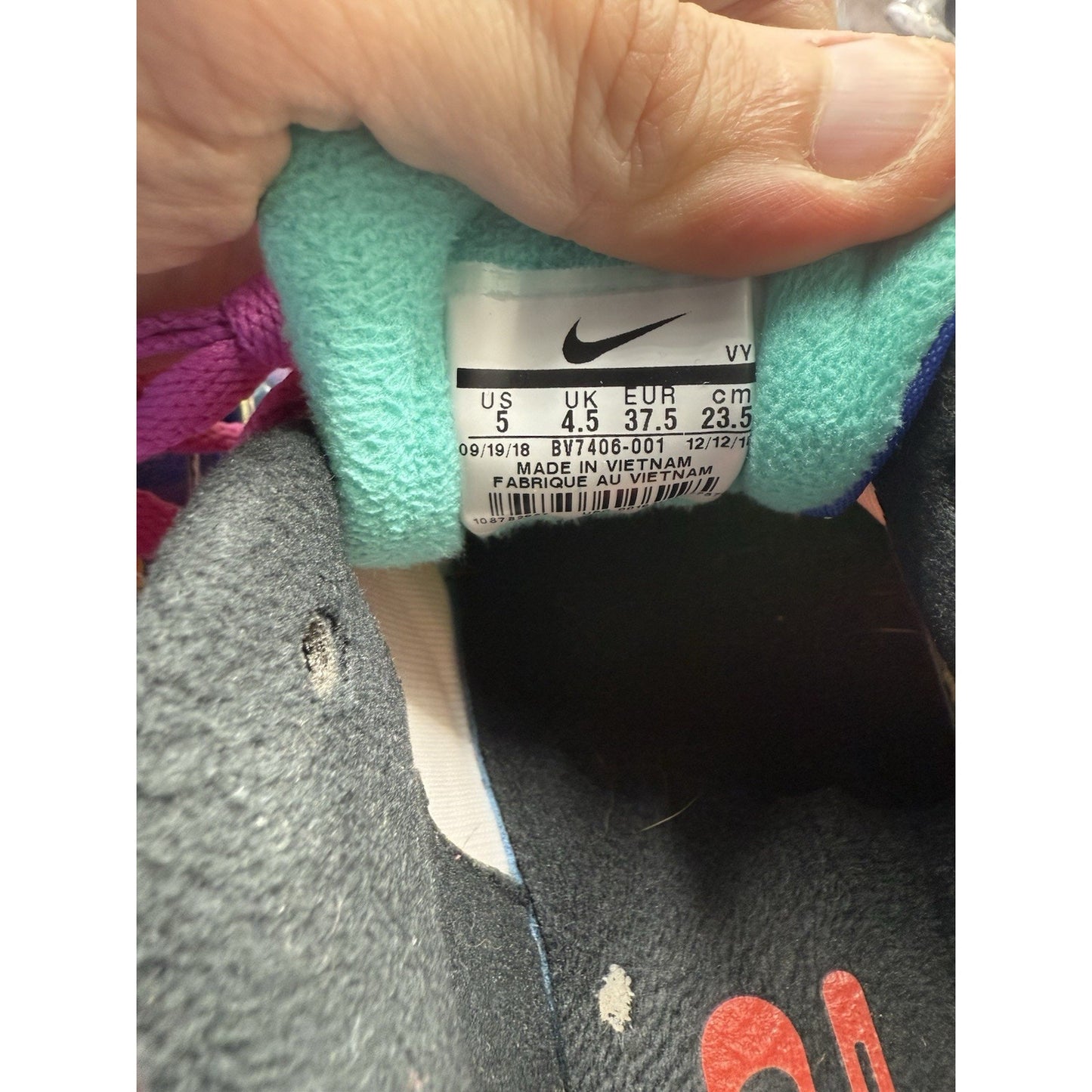 Size 5 - Nike Atmos x Air Max 2 Light QS Logos
