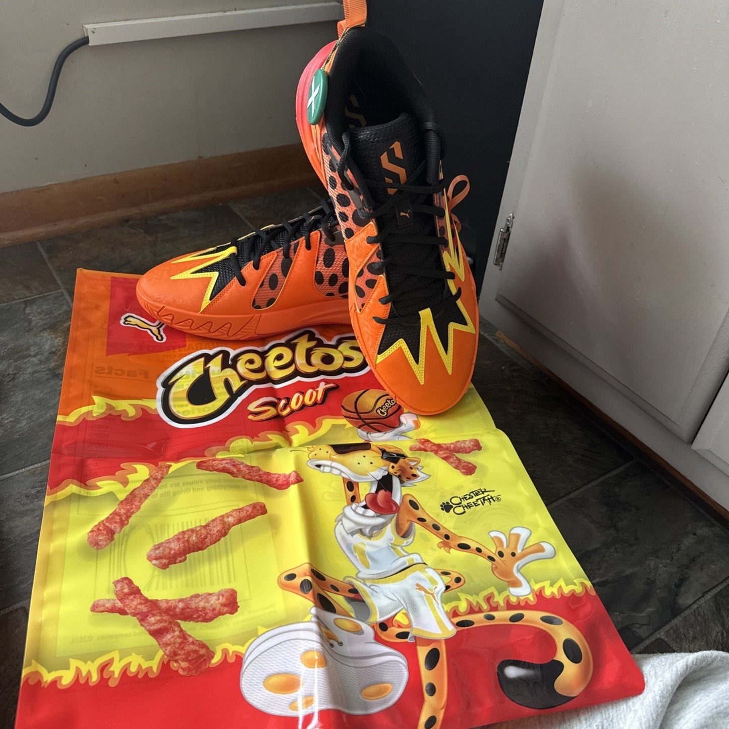 Size 11.5 - Cheetos x Puma Scoot Zeros Flamin' Hot