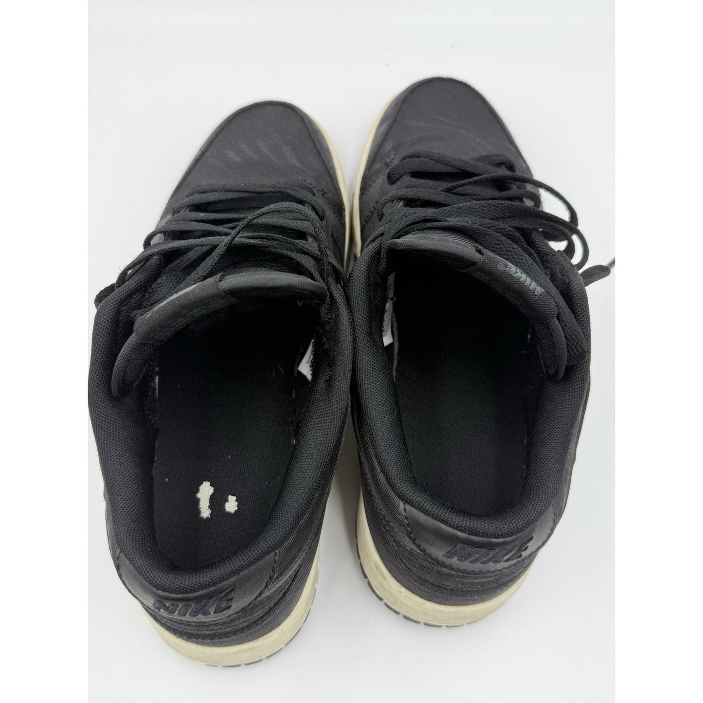 Size 9 - Nike Dunk Low Black Canvas