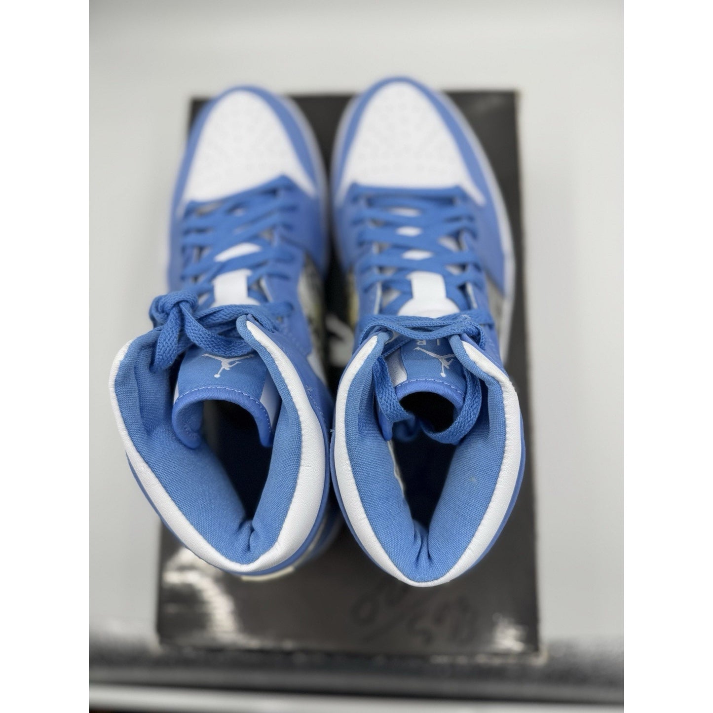 Size 11.5 - Air Jordan 1 Retro Alpha White University Blue BS562