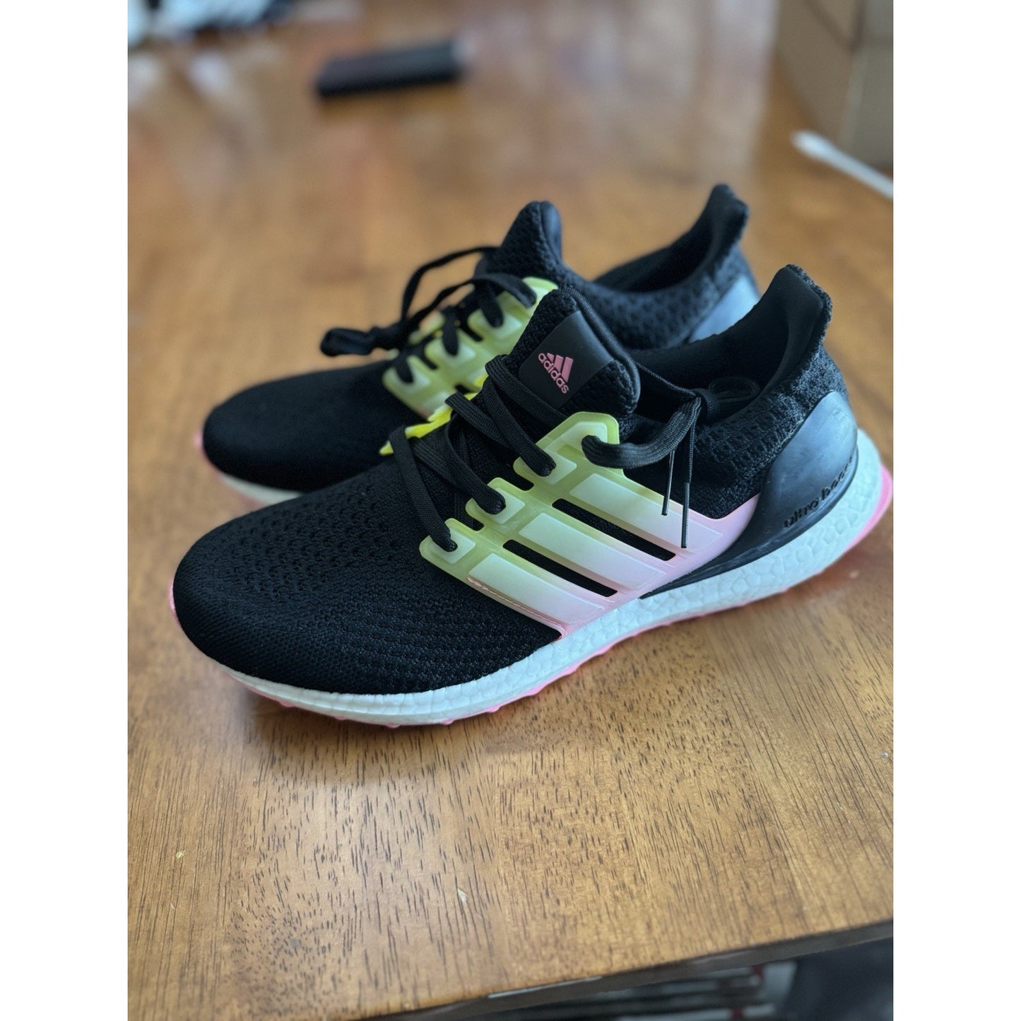 Size 9 - adidas UltraBoost 5.0 DNA Black Beam Pink W NBS175